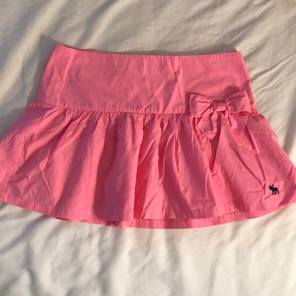Abercrombie & Fitch Pink Mini Skirt